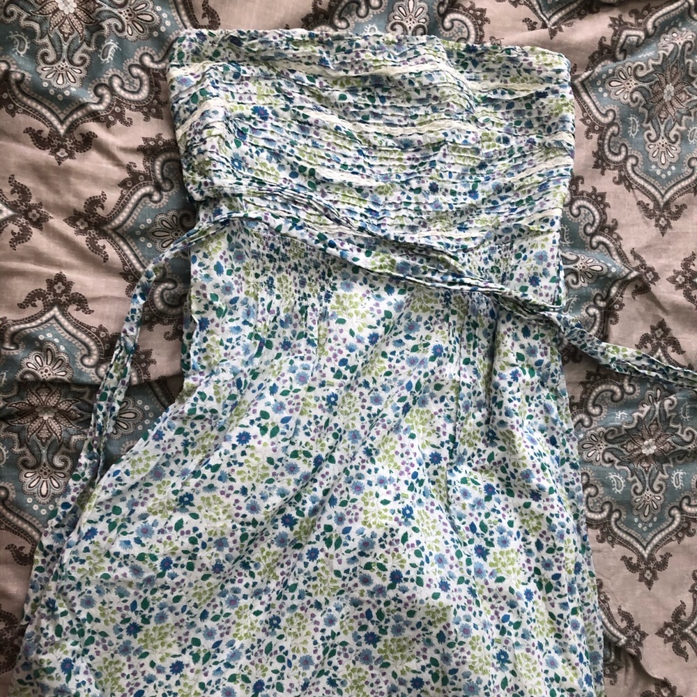 Tube top dress